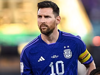 Messi should be playing in a #...