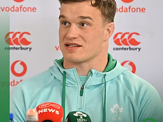 Is the Ireland squad talking a...