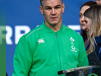 Andy Farrell and Johnny Sexton...