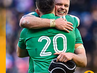 Grand Slam is on, Ireland's hu...