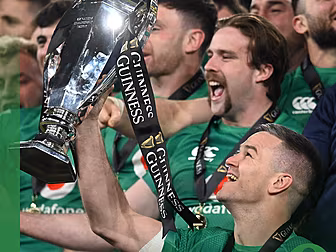 Ireland clinch the Grand Slam,...