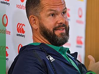 Andy Farrell names Ireland tea...