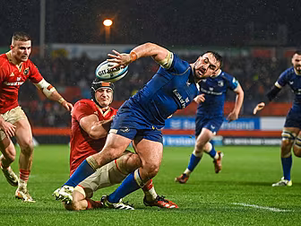 'The rugby I'm watching at the...