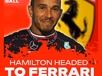 Lewis Hamilton to Ferrari in 2...