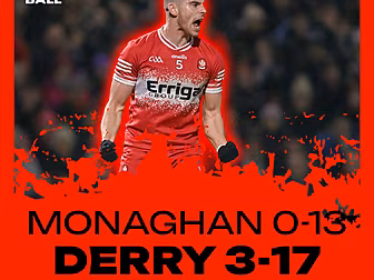 Monaghan 0-13 Derry 3-17 | Rea...