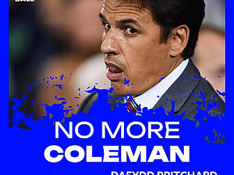 CHRIS COLEMAN IS OUT OF THE RU...