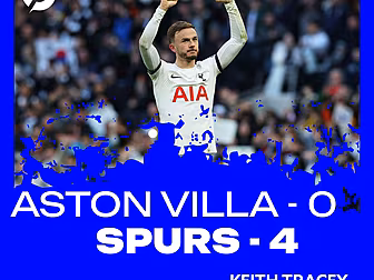 ASTON VILLA 0-4 TOTTENHAM HOTS...