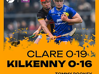 CLARE 0-19 KILKENNY 0-16 | Tom...