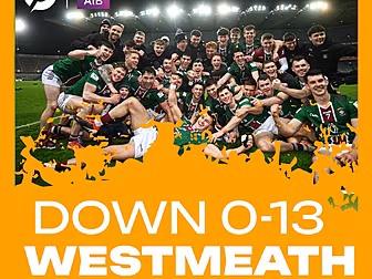 Westmeath defeat Down 2-10 to...