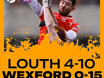 Louth 4-10 Wexford 0-15 | Reac...