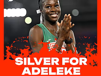SILVER FOR ADELEKE: Joanne Cud...