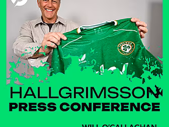 Ireland's new manager unveiled...