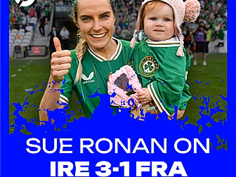 SUE RONAN: Ireland's top marks...