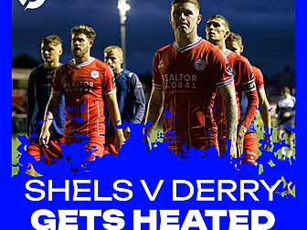 Standing up to Damien Duff, Sh...