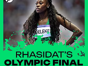 Rhasidat's most difficult race...