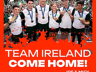 TEAM IRELAND HOMECOMING: Rhys...