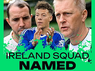 Ireland's squad to face Englan...