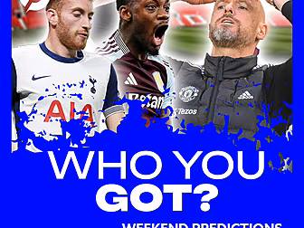 WHO YOU GOT?: Is time running...