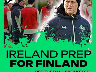 An injury-ravaged Ireland welc...