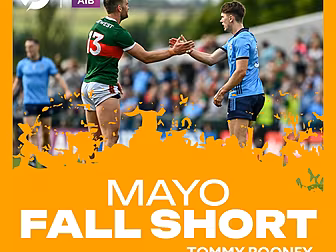 Mayo fall short of Dubs | Dubl...
