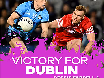 DUBLIN DEFEAT DERRY: Dessie Fa...