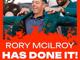 Rory McIlory completes Career...