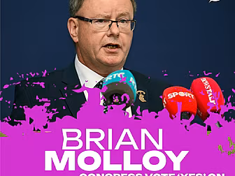 BRIAN MOLLOY: 'A fantastic vic...