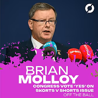 BRIAN MOLLOY: 'A fantastic vic...