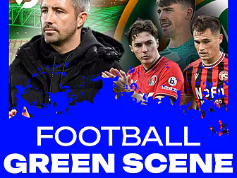 THE FOOTBALL GREEN SCENE: ‘He’...