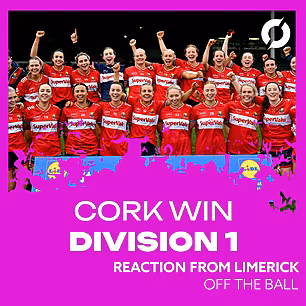 CORK ARE DIVISION 1 CHAMPIONS:...