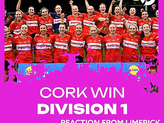 CORK ARE DIVISION 1 CHAMPIONS:...