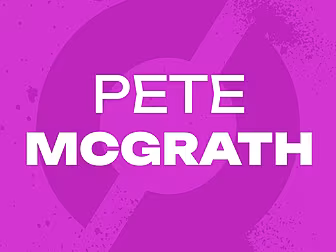 PETE McGRATH: ‘Down don’t bend...