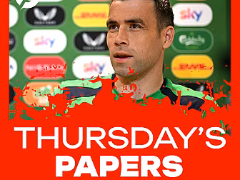 Seamus Coleman on Israel match...