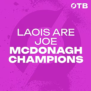 LAOIS ARE JOE McDONAGH CHAMPIO...