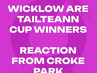 Wicklow put on HUGE 2nd Half c...