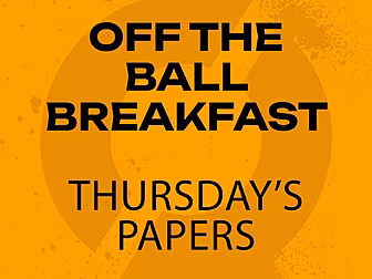 Thursday's Papers | This one i...