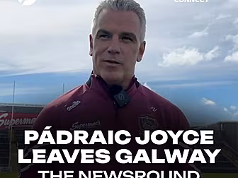 BREAKING: Padraic Joyce steps...