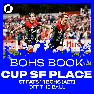 Bohs book their place in the F...
