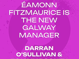 Éamonn Fitzmaurice is the new...