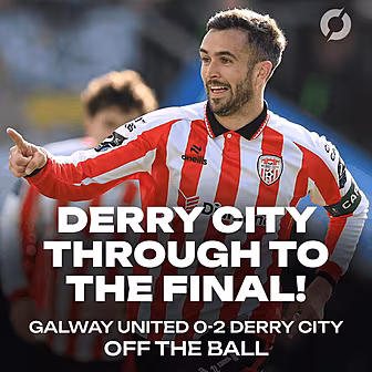 DERRY CITY THROUGH TO FAI CUP...
