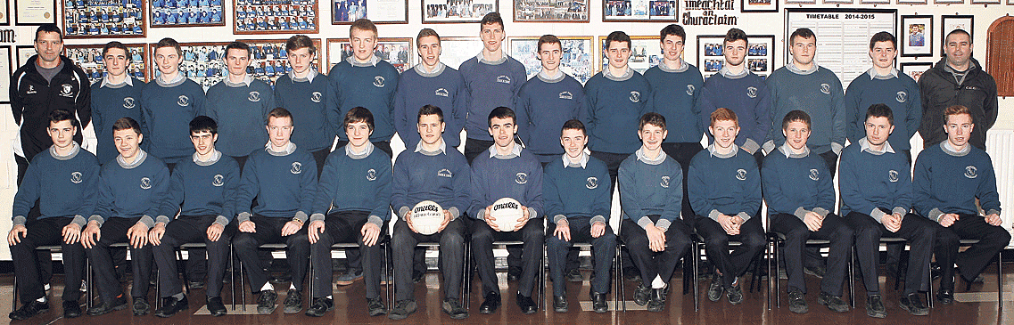 History makers: The Clonakilty Community College football team that will take on Intermediate School Killorglin in a Corn U&iacute; Mhuiri quarter-final next Wednesday. 
