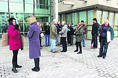 Protestors WindFarm