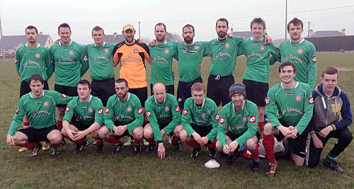 The Clonakilty AFC that lost to Drinagh Rangers in a nine-goal WCL Premier Division thriller on Sunday.