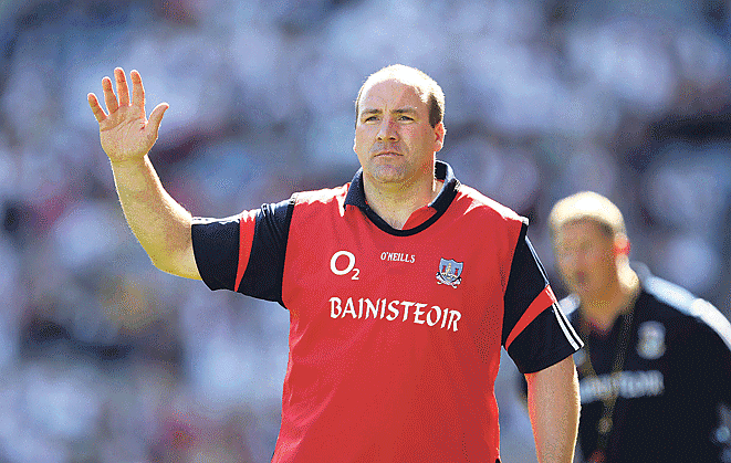 Cork Manager Brian Cuthbert