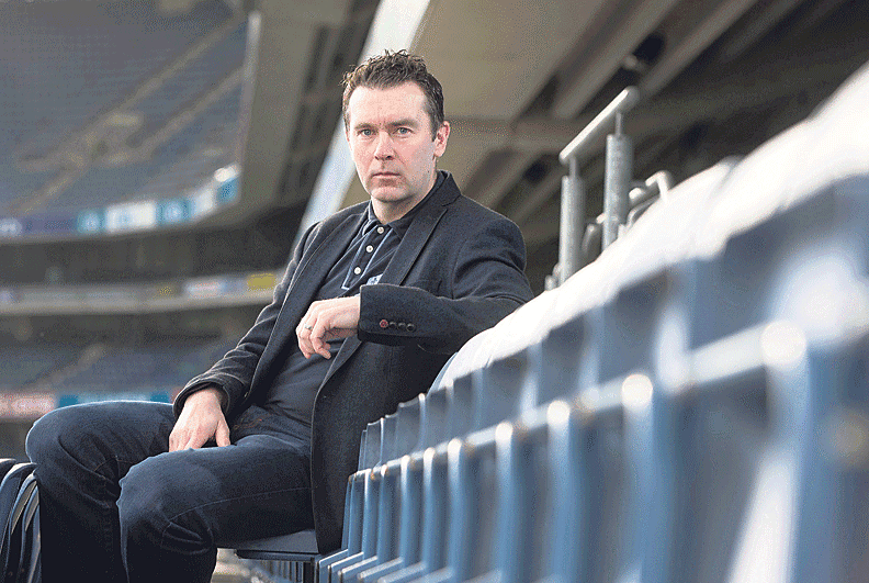 En route: Former Armagh footballer Oisin McConville will be in West Cork this weekend where he will hold a talk in Barryroe on Saturday night.