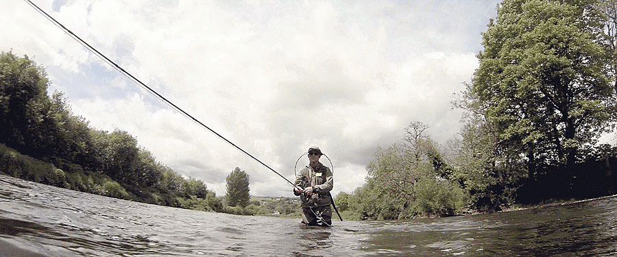 A scene from the movie River Runner which will be shown at the Cinemax in Bantry on March 22nd. The film explores the demise of the Wild Atlantic salmon in The Gearagh