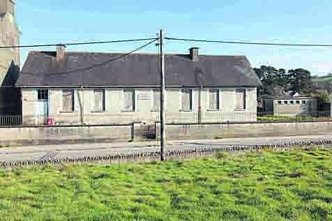 Scoil Naomh Fionntain NS, now closed, where Graham went to primary school, in Bandon