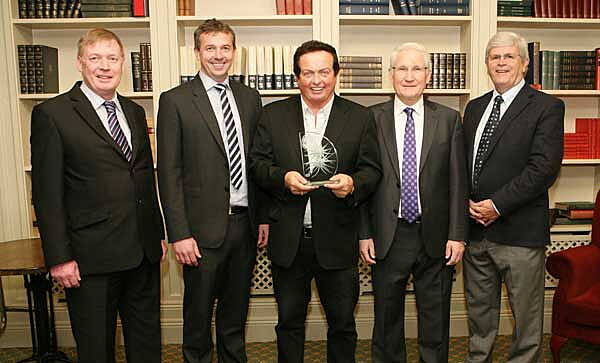 Marty Morrissey was presented with the April Cork Person of the Month award.