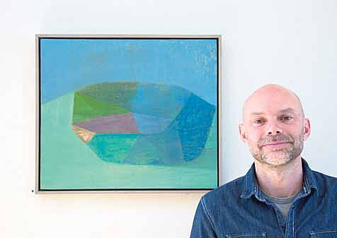 Tom Climent, with some of the work which will be on show at Liss Ard Country House in Skibbereen.