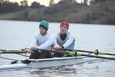 Making a splash: Skibbereen brothers Gary and Paul ODonovan will compete together in the Irish lightweight double at the European Rowing Championships this weekend.